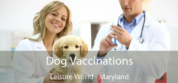 Dog Vaccinations Leisure World - Maryland