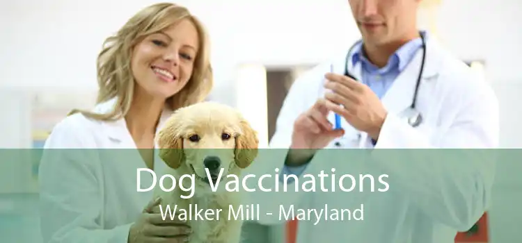 Dog Vaccinations Walker Mill - Maryland