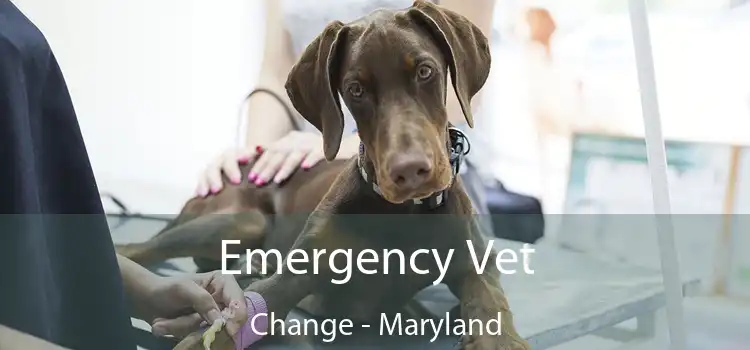 Emergency Vet Change - Maryland