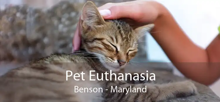Pet Euthanasia Benson - Maryland