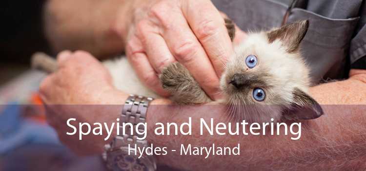 Spaying and Neutering Hydes - Maryland
